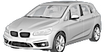 BMW F45 B004A Fault Code